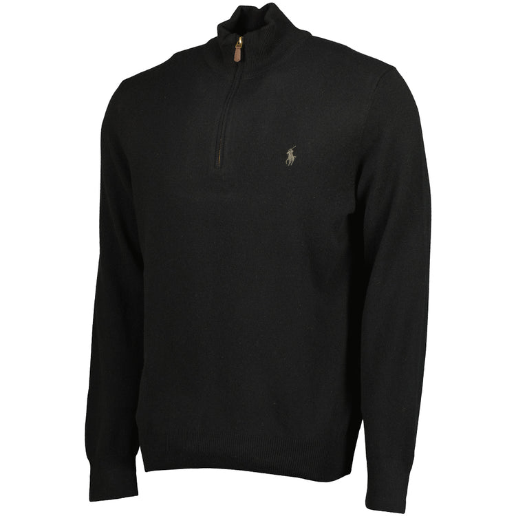 Merino Wool Quarter Zip Jumper