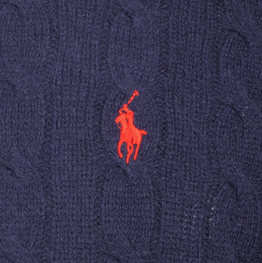 Cable-Knit Wool/Cashmer Jumper