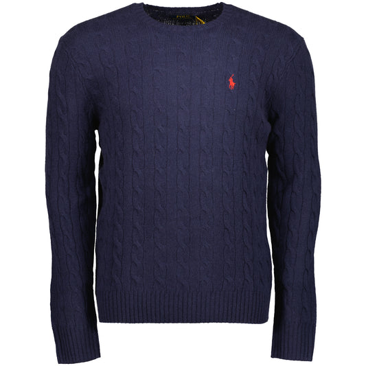 Cable-Knit Wool/Cashmer Jumper