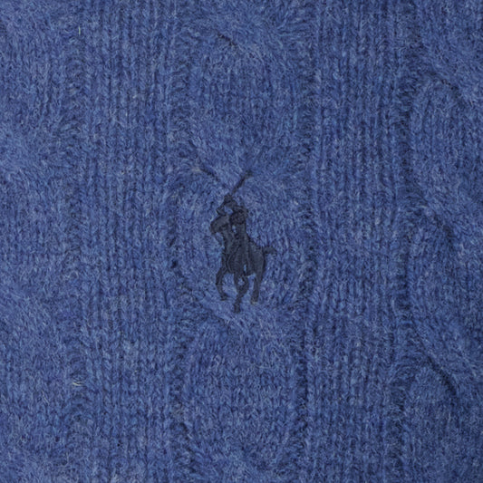 Cable-Knit Wool/Cashmer Jumper