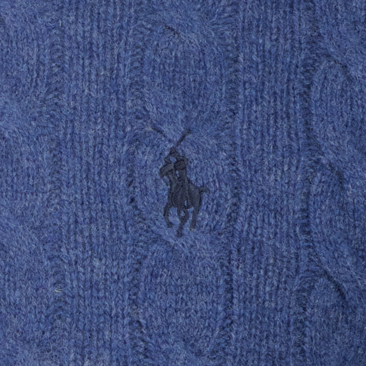 Cable-Knit Wool/Cashmer Jumper