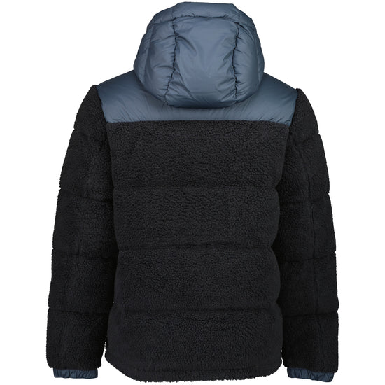 Hooded Fleece Down Jacket - Casual Basement
