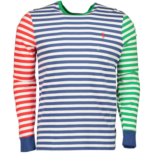 Long Sleeve Multicoloured Striped T-Shirt - Casual Basement