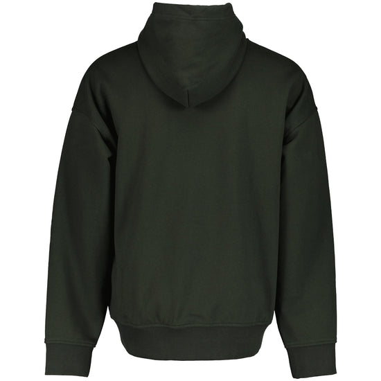 Relaxed Fit Logo Fleece Hoodie - Casual Basement