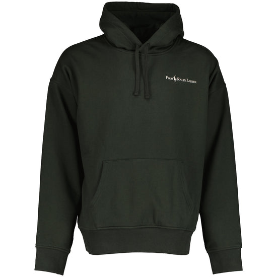 Relaxed Fit Logo Fleece Hoodie - Casual Basement