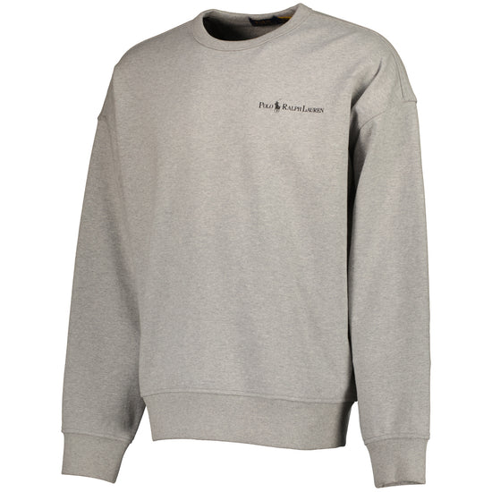 Logo Print Fleece Sweatshirt - Casual Basement