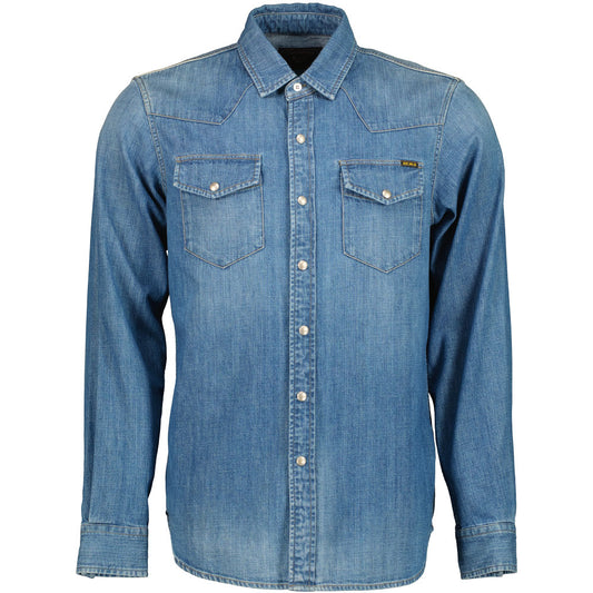 Western Denim Shirt - Casual Basement