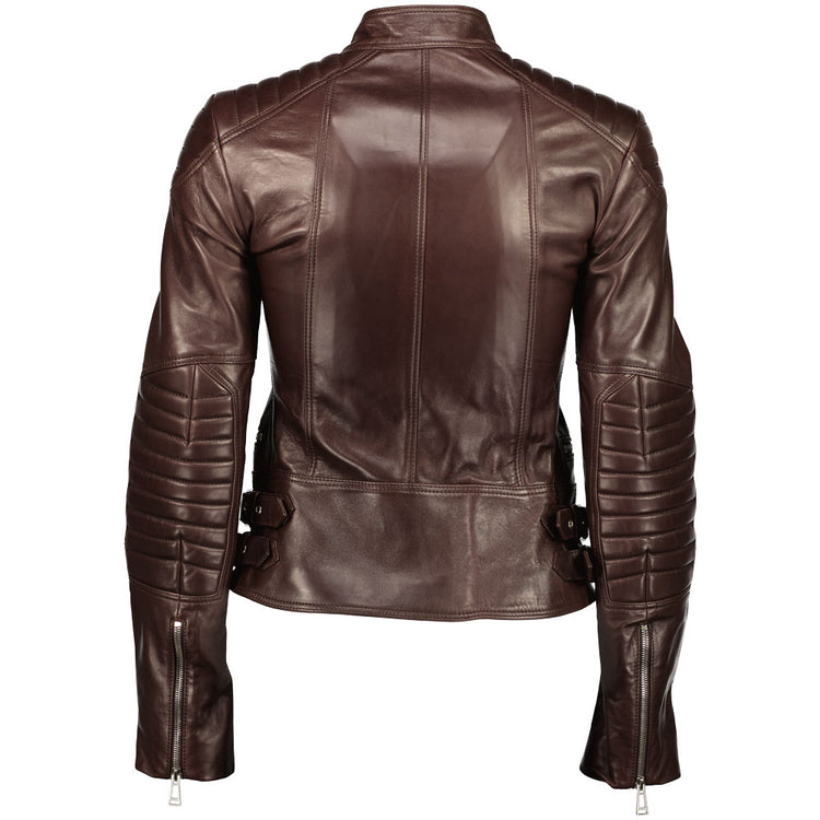 Ladies Sidney Leather Jacket - Casual Basement