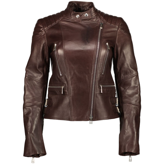 Ladies Sidney Leather Jacket - Casual Basement