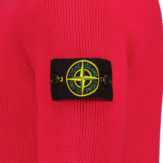 Ribbed Crewneck Knitted Sweatshirt - Casual Basement