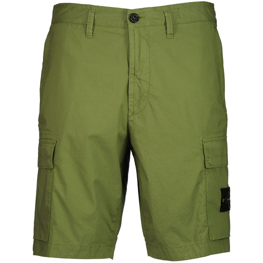 Light Stretch Cotton Cargo Bermudas - Casual Basement