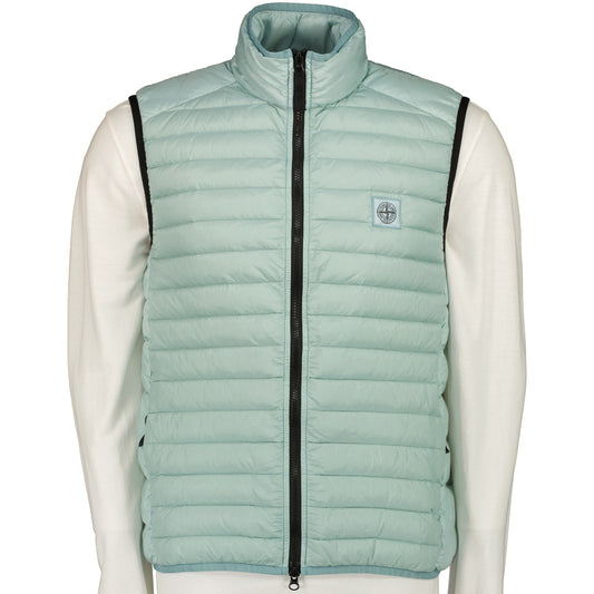 Loom Woven Nylon Down-TC Gilet - Casual Basement