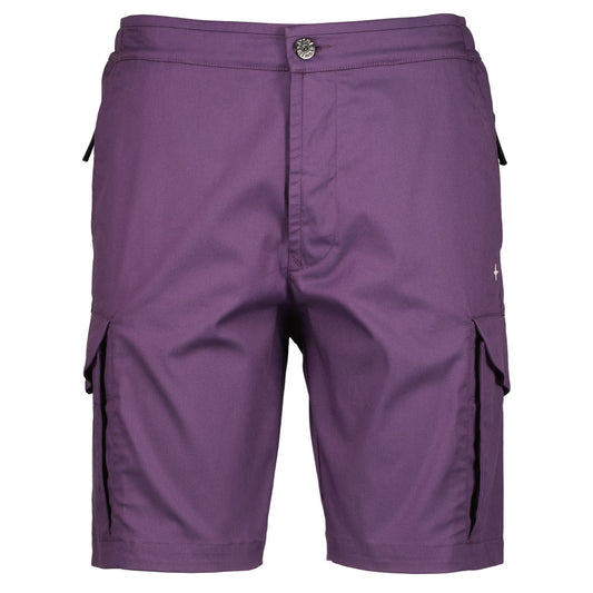 Stretch Cotton/Nylon Cargo Bermudas - Casual Basement