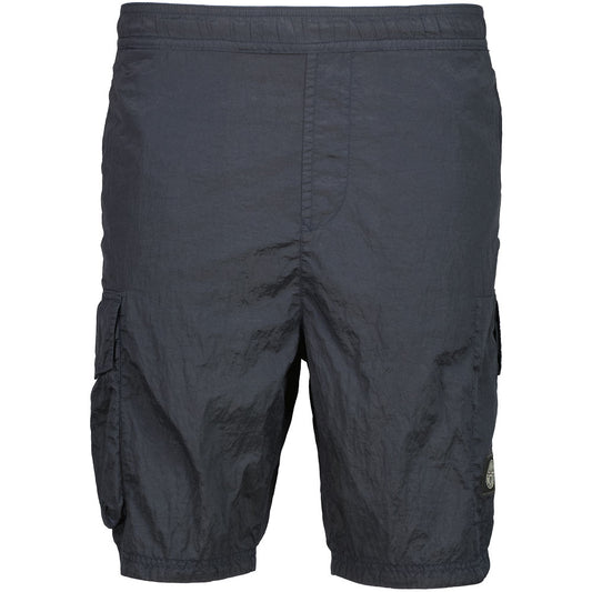 Nylon Metal Cargo Bermudas - Casual Basement