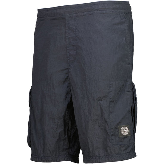 Nylon Metal Cargo Bermudas - Casual Basement