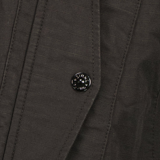 Stone Island | Ripstop Cotton Zipped Overshirt - Black