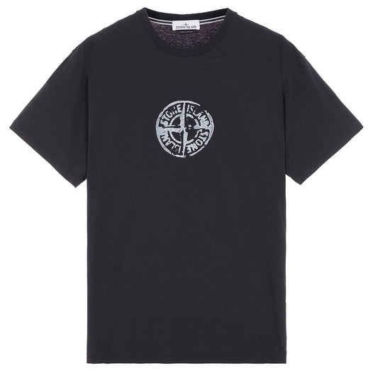 'Stamp Three' Logo T-Shirt - Casual Basement