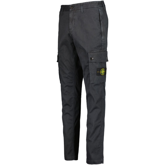 Stretch Cotton Cargo Pants - Casual Basement