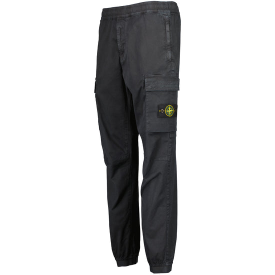 Stretch Cotton Cargo Pants - Casual Basement