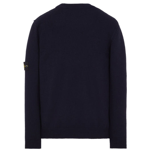 Lambswool Crewneck Knitted Sweatshirt - Casual Basement