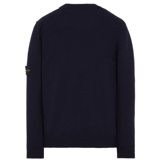 Lambswool Crewneck Knitted Sweatshirt - Casual Basement