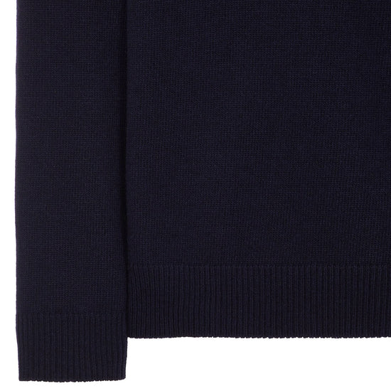 Lambswool Crewneck Knitted Sweatshirt - Casual Basement