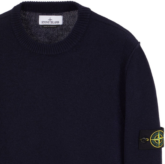 Lambswool Crewneck Knitted Sweatshirt - Casual Basement