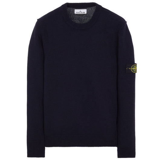 Lambswool Crewneck Knitted Sweatshirt - Casual Basement