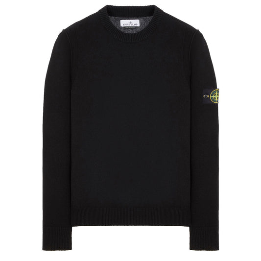 Lambswool Crewneck Knitted Sweatshirt - Casual Basement