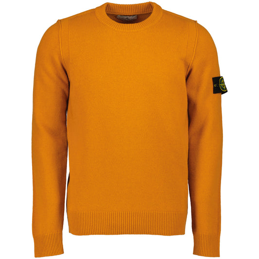 Lambswool Crewneck Knitted Sweatshirt - Casual Basement