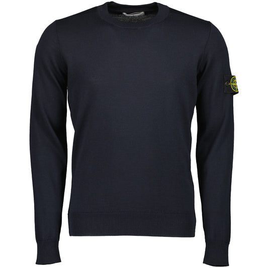 Crewneck Knit in Pure Light Wool - Casual Basement