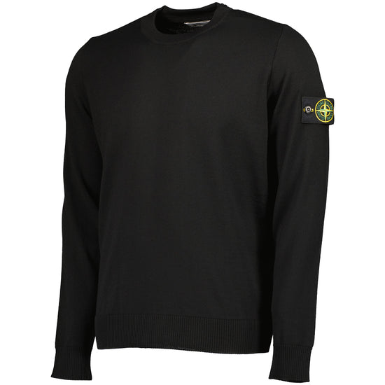 Crewneck Knit in Pure Light Wool - Casual Basement