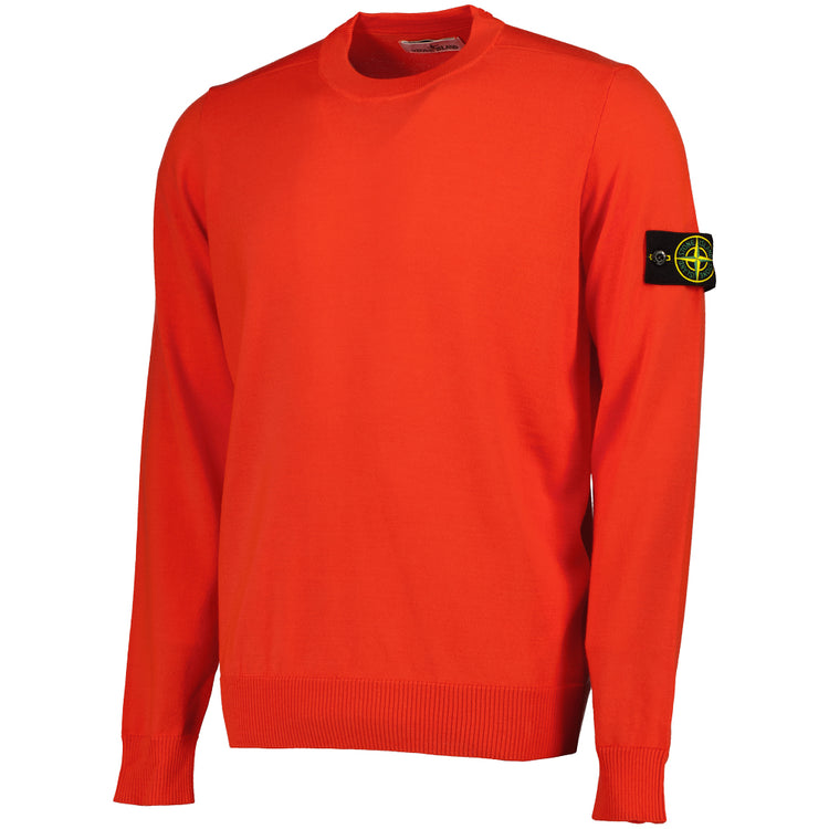 Crewneck Knit in Pure Light Wool - Casual Basement