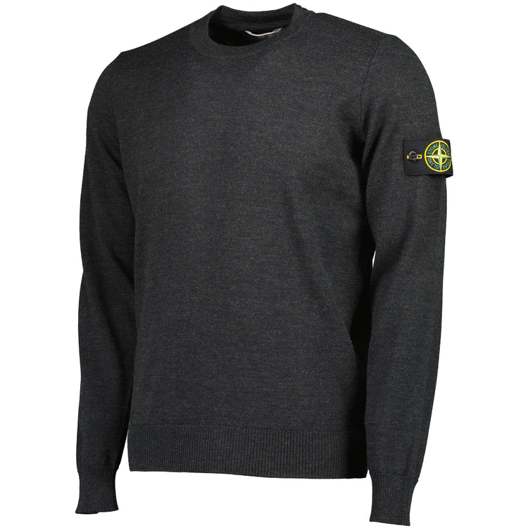 Crewneck Knit in Pure Light Wool - Casual Basement