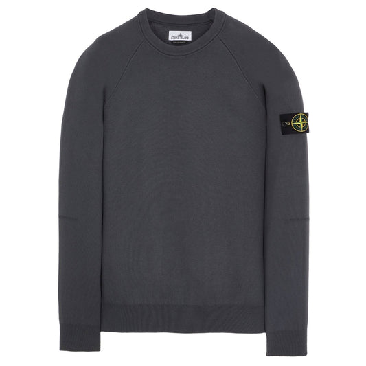 Crewneck Knit In Double-Face Soft Cotton - Casual Basement