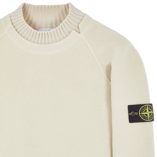 Mock Neck Fleece Sweatshirt - Casual Basement