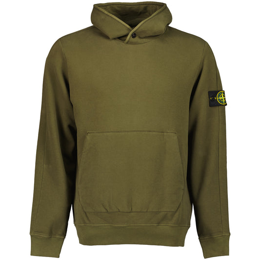 Stretch Cotton Fleece Hoodie - Casual Basement