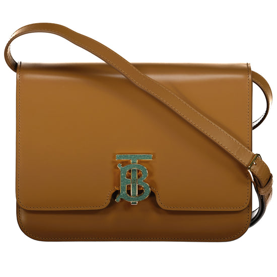 Medium TB Leather Shoulder Bag - Casual Basement