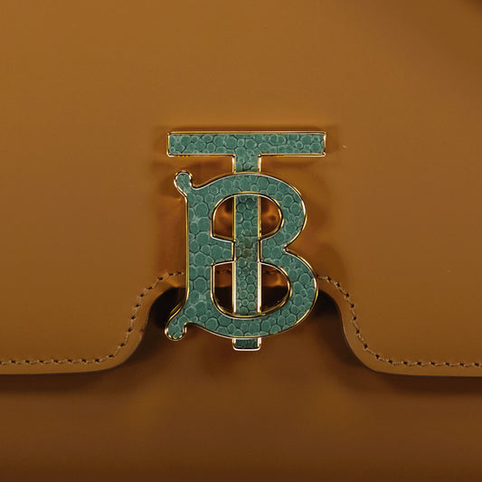 Medium TB Leather Shoulder Bag - Casual Basement