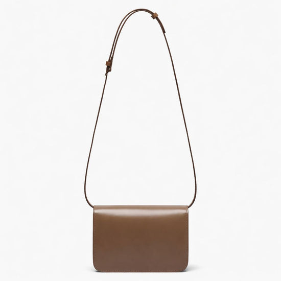 Small Leather TB Shoulder Bag - Casual Basement