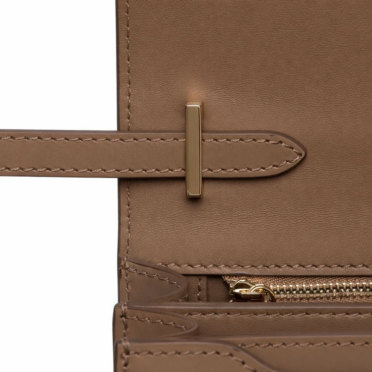 Small Leather TB Shoulder Bag - Casual Basement