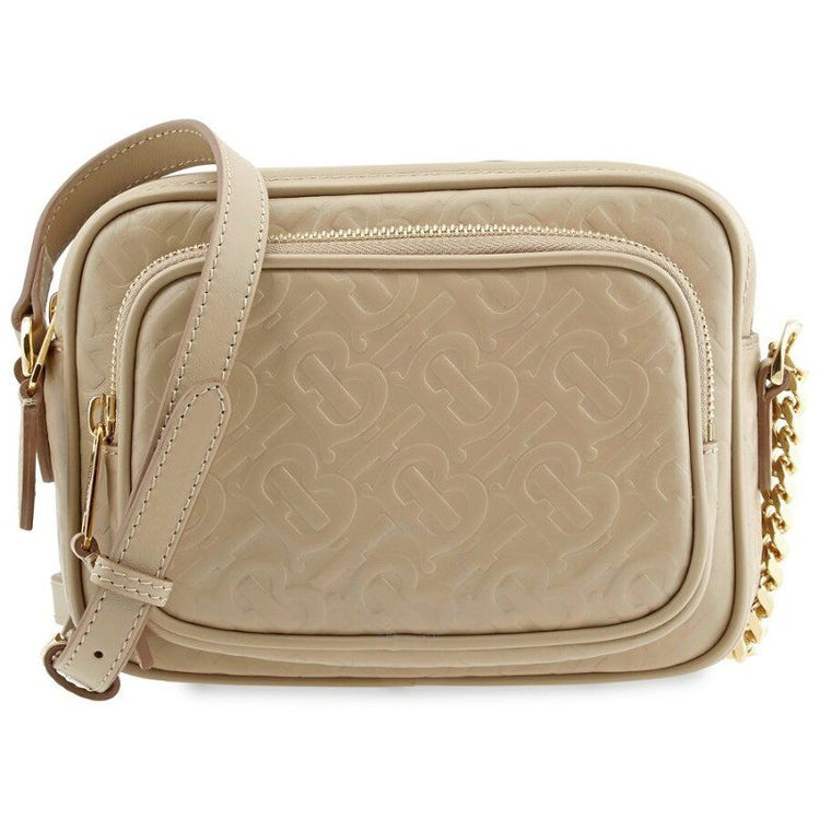 Small Monogram Leather Camera Bag - Casual Basement