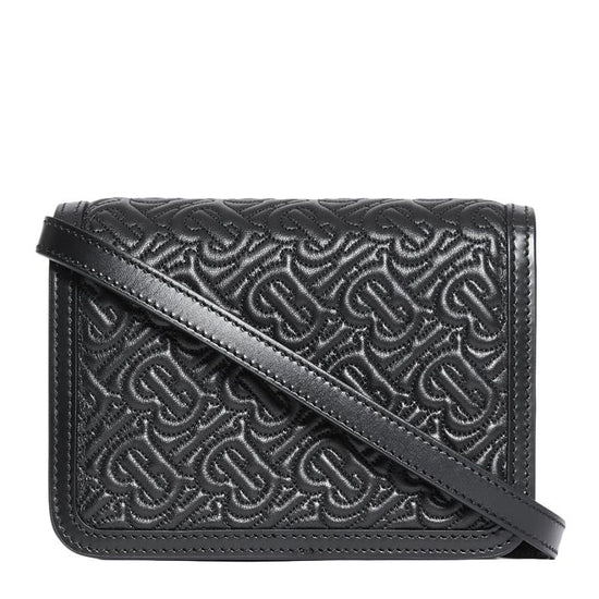 Mini TB Monogram Quilted Leather Shoulder Bag - Casual Basement