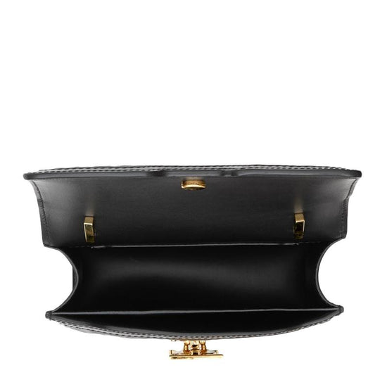 Mini TB Monogram Quilted Leather Shoulder Bag - Casual Basement