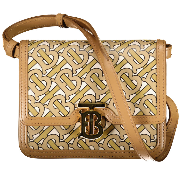 Mini TB Monogram Print Shoulder Bag - Casual Basement