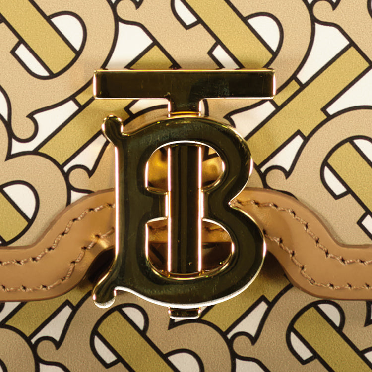 Mini TB Monogram Print Shoulder Bag - Casual Basement