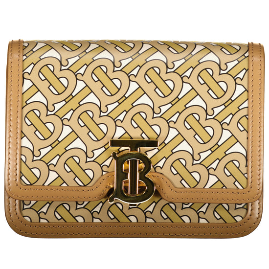 Mini TB Monogram Print Shoulder Bag - Casual Basement