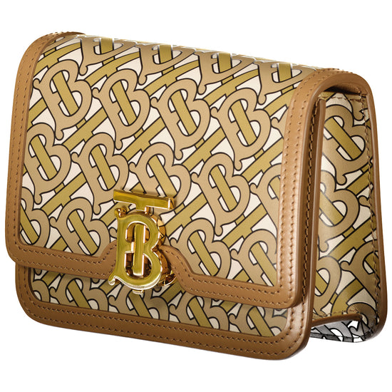 Mini TB Monogram Print Shoulder Bag - Casual Basement