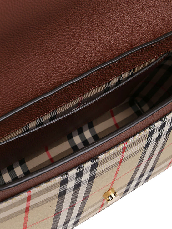 Note Vintage Check Shoulder Bag - Casual Basement