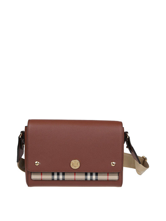 Note Vintage Check Shoulder Bag